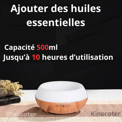 Diffuseur d'huile essentielle 500 ml – Sérénité et élégance